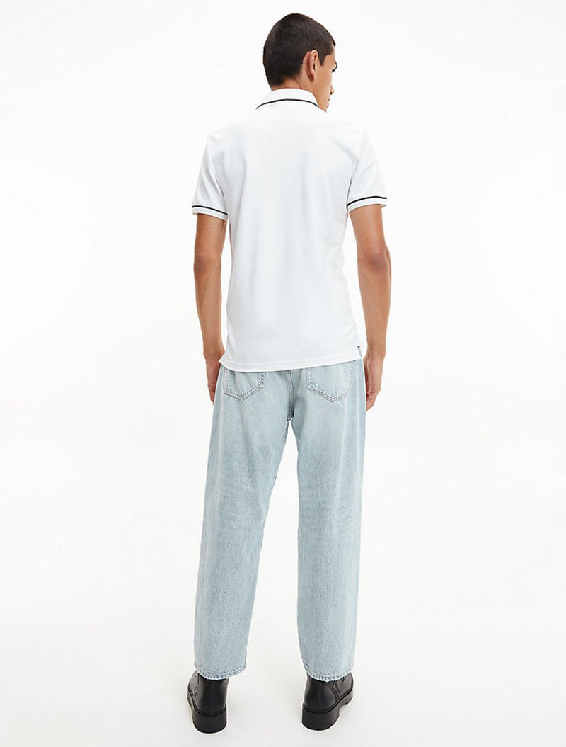 Calvin Klein - Slim Polo Shirt - White