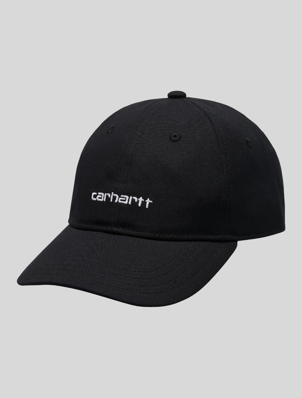 Carhartt WIP - Canvas Script Cap - Black