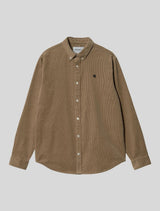 Carhartt WIP - Madison Fine Cord Shirt - Tan