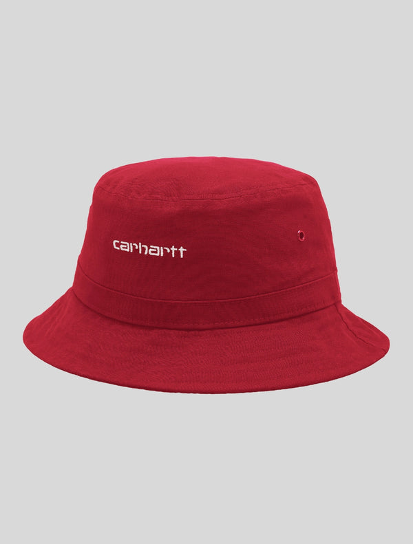 Carhartt WIP - Script Bucket Hat - Red