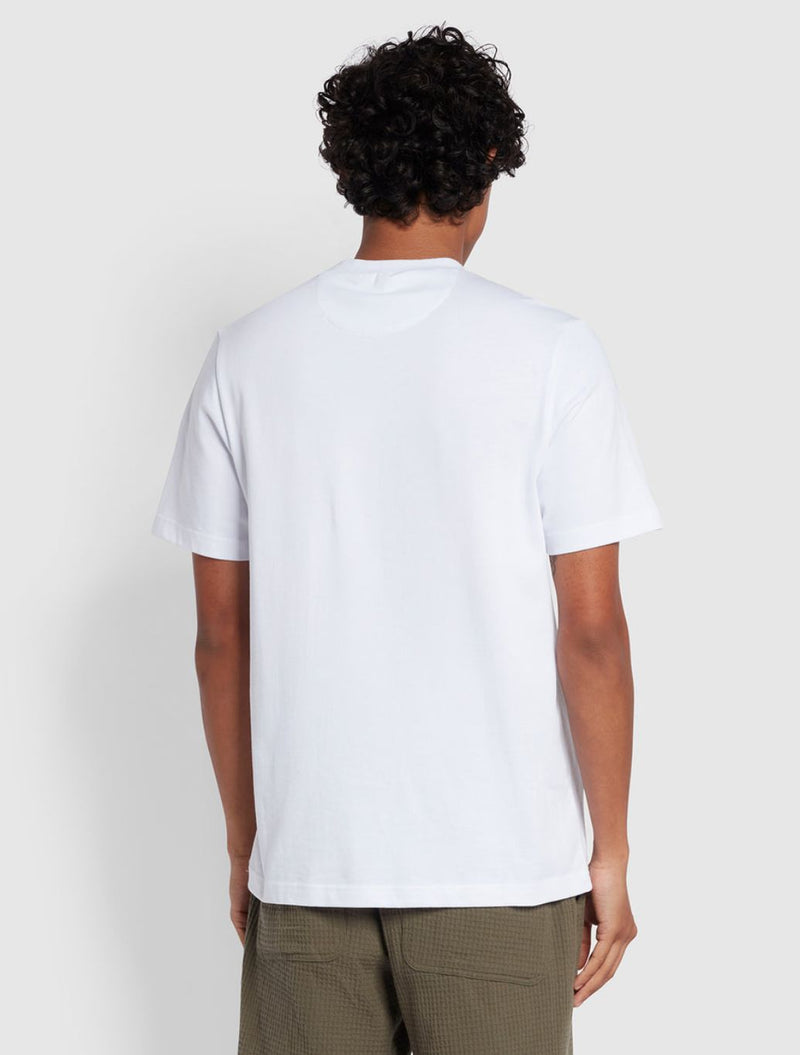 Farah - Stacy Regular Fit Short Sleeve T-Shirt - White