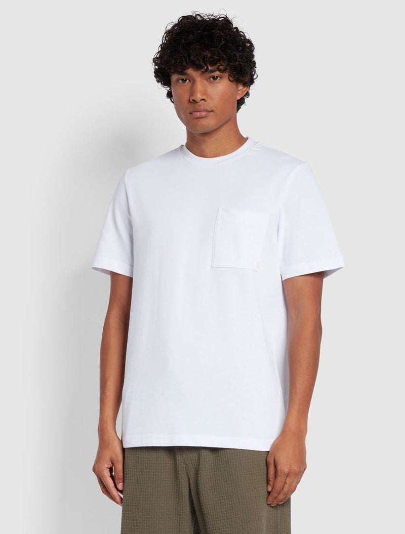 Farah - Stacy Regular Fit Short Sleeve T-Shirt - White