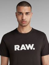 G-Star Raw - Holorn Raw Logo T-Shirt - Black