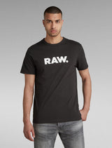G-Star Raw - Holorn Raw Logo T-Shirt - Black