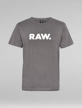 G-Star Raw - Holorn Raw Logo T-Shirt - Grey
