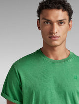 G-Star Raw - Lash Hem Sleeve T-Shirt - Green