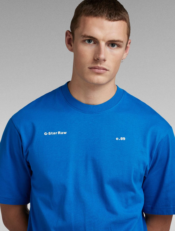 G-Star Raw - Unisex Boxy Base T-Shirts - Blue