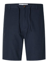 Selected Homme - Brody Linen Shorts - Navy