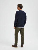 Selected Homme - Chris Crew Knit - Navy