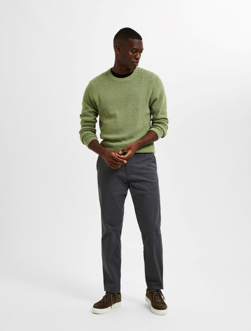 Selected Homme - Miles Slim Fit Chino - Charcoal
