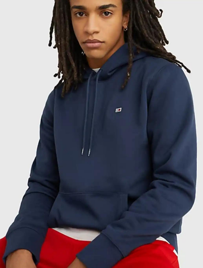 Tommy Jeans - Small Logo Hoodie - Navy