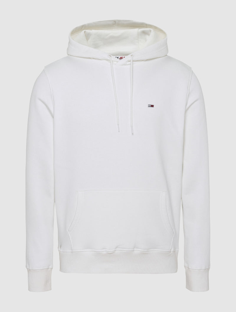 Tommy Jeans - Solid Regular Pullover Hoodie - Off White