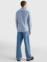 Tommy Jeans - Stretch Oxford Shirt - Indigo