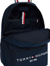 Tommy Hilfiger - Logo Backpack - Light Blue & Navy